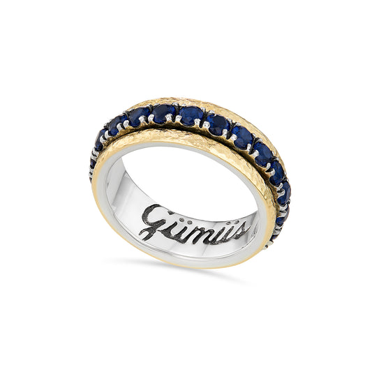 Varenne blue sapphire ring