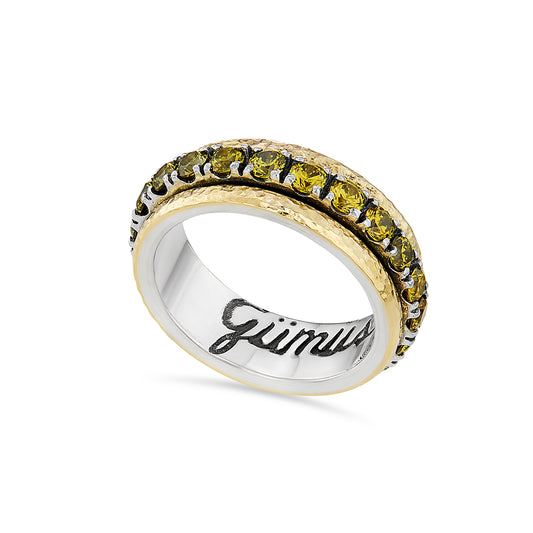 Olive green Varenne ring