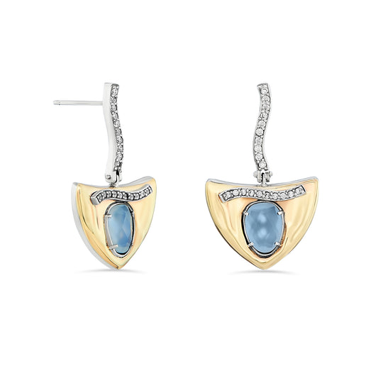 Marelia calcedonia earrings
