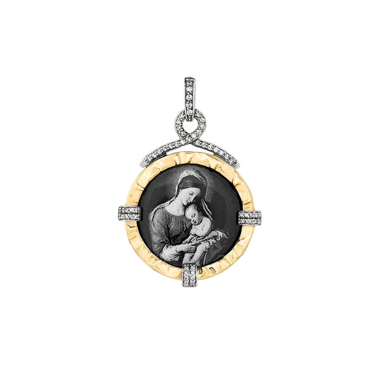 Medalha Dia da Mãe (Mãe Divina) mini