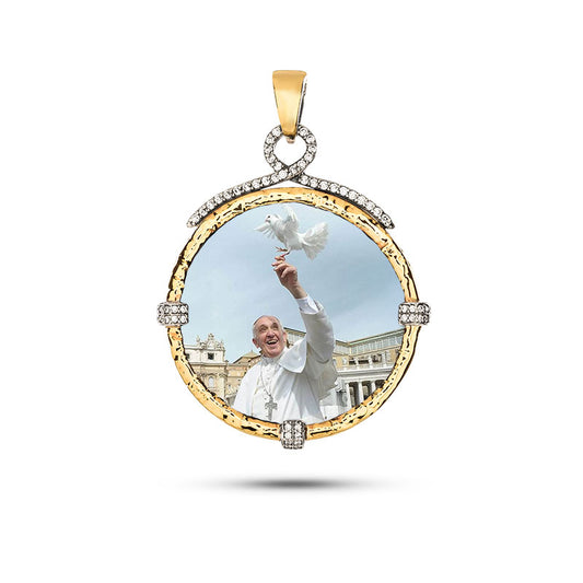 Medalha Dia da Mãe (Papa Francisco) grande
