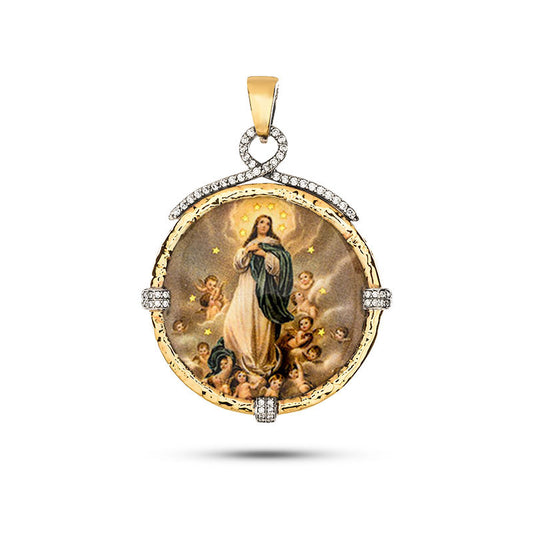 Medalha Dia da Mãe (N. Sra. Conceição) grande