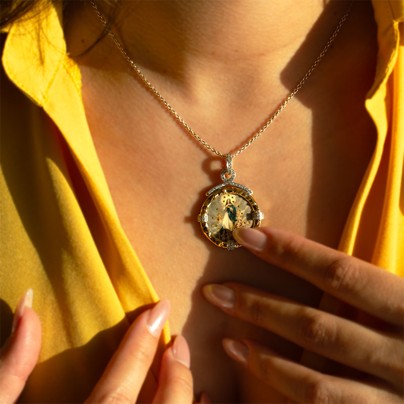 Medalha Dia da Mãe (N. Sra. Conceição) mini